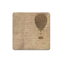 Letter Balloon Square Magnet by vintage2030