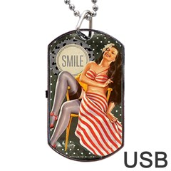 Retro 1410650 960 720 Dog Tag Usb Flash (one Side) by vintage2030