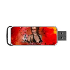 The Fairy Of Music Portable Usb Flash (one Side) by FantasyWorld7