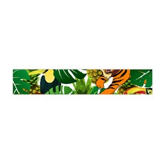 Tropical Pelican Tiger Jungle Flano Scarf (mini) by snowwhitegirl