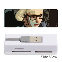 Girl Thinking Memory Card Reader (stick) by snowwhitegirl