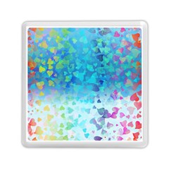 Hearts Colors Memory Card Reader (square) by LoolyElzayat