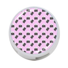 Retro Typewriter Pink Pattern 4-port Usb Hub (two Sides) by snowwhitegirl