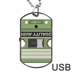 Cassette 40267 1280 Dog Tag Usb Flash (two Sides) by vintage2030