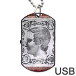Vintage 1181664 1280 Dog Tag USB Flash (One Side) Front