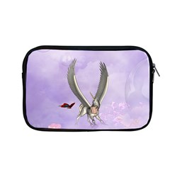 Cute Little Pegasus With Butterflies Apple Macbook Pro 13  Zipper Case by FantasyWorld7