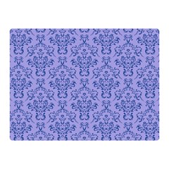 Victorian Blue Ornamental Double Sided Flano Blanket (mini)  by snowwhitegirl