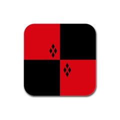 Harley Rubber Square Coaster (4 Pack)  by raeraeshescrafty