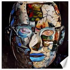 Robot Cyborg Cyberpunk Automation Canvas 12  X 12  by Simbadda