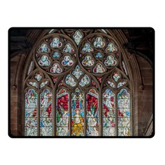 St Martins In The Bullring Birmingham Double Sided Fleece Blanket (small)  by Simbadda