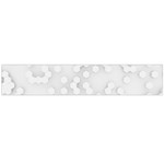 White Abstract Wall Paper Design Frame Large Flano Scarf  Front