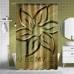 You Are My Star Shower Curtain 48  X 72  (small)  by NSGLOBALDESIGNS2