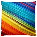 RAINBOW Large Cushion Case (One Side) Front