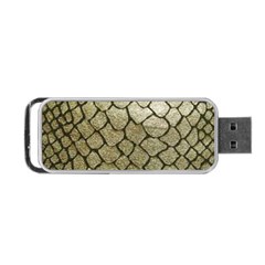 Snake Print Portable Usb Flash (one Side) by NSGLOBALDESIGNS2