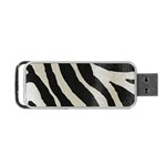 Zebra print Portable USB Flash (One Side) Front