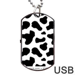 Cheetah Print Dog Tag Usb Flash (two Sides) by NSGLOBALDESIGNS2