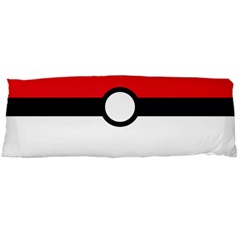 Poke Ball Body Pillow Case (dakimakura) by raeraeshescrafty