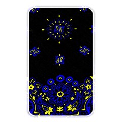 Blue Yellow Bandana Memory Card Reader (rectangular) by dressshop