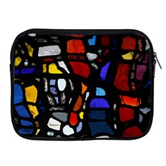 Art Bright Lead Glass Pattern Apple Ipad 2/3/4 Zipper Cases by Nexatart