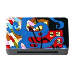 Creativeness Art Illustration Memory Card Reader With Cf by Sapixe