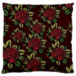 Seamless Tile Background Abstract Large Cushion Case (Two Sides) Back
