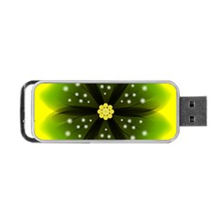 Christmas Flower Nature Plant Portable Usb Flash (two Sides) by Sapixe