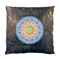 Mandala Cosmos Spirit Standard Cushion Case (two Sides) by Sapixe