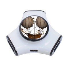 Steampunk Flyer 3-port Usb Hub by burpdesignsA