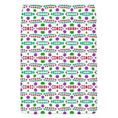 Retro Purple Green Pink Pattern Removable Flap Cover (s) by BrightVibesDesign