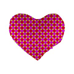 New Stuff-3 Standard 16  Premium Heart Shape Cushions by ArtworkByPatrick