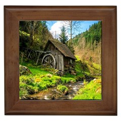 Landscape # 3 The Shed Framed Tiles by ArtworkByPatrick