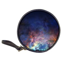 Lagoon Nebula Interstellar Cloud Pastel Pink, Turquoise And Yellow Stars Classic 20-cd Wallets by genx