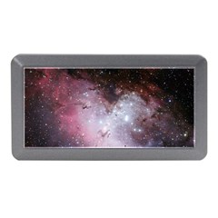 Eagle Nebula Wine Pink And Purple Pastel Stars Astronomy Memory Card Reader (mini) by genx