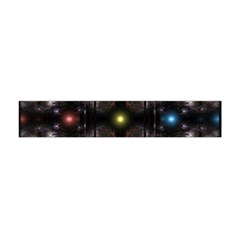 Abstract Sphere Box Space Hyper Flano Scarf (mini) by Simbadda