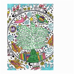 Snowglobe Small Garden Flag (two Sides) by chellerayartisans