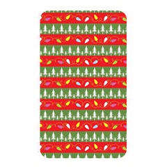 Christmas Papers Red And Green Memory Card Reader (rectangular) by Wegoenart
