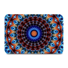 Rose Kaleidoscope Art Ornament Plate Mats by Wegoenart