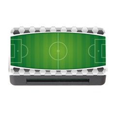 Background Sports Soccer Football Memory Card Reader With Cf by Wegoenart