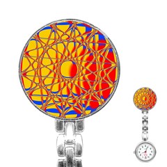 Graphic Design Graphic Design Stainless Steel Nurses Watch by Wegoenart