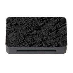 Black Rectangle Wallpaper Grey Memory Card Reader With Cf by Mariart
