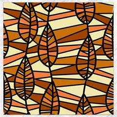 Autumn Leaf Mosaic Seamless Canvas 16  X 16  by Pakrebo