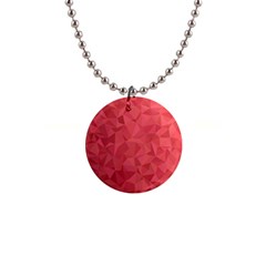 Triangle Background Abstract 1  Button Necklace by Mariart