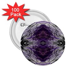 Pattern Abstract Horizontal 2 25  Buttons (100 Pack)  by Pakrebo