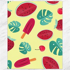Watermelon Leaves Strawberry Canvas 16  X 20  by Pakrebo