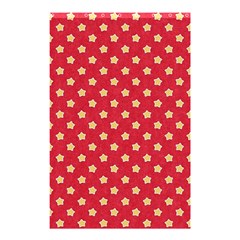 Red Hot Polka Dots Shower Curtain 48  X 72  (small)  by WensdaiAmbrose