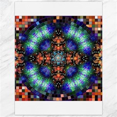 Mosaic Kaleidoscope Form Pattern Canvas 12  X 16  by Pakrebo