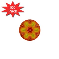 Pattern Symbol Ornament Symbolism 1  Mini Buttons (100 Pack)  by Pakrebo