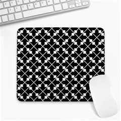 Black And White Fantasy Large Mousepads