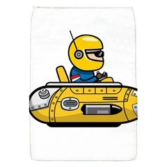Cartoon Space Racer Galaxy Science Removable Flap Cover (s) by Wegoenart