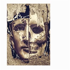 Creepy Photo Collage Artwork Large Garden Flag (two Sides) by dflcprintsclothing